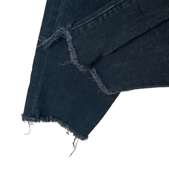 Nili Lotan Basalt Wash Skinny Jeans Women’s Size 26 High Waist Raw Frayed Hem - Picture 7 of 13